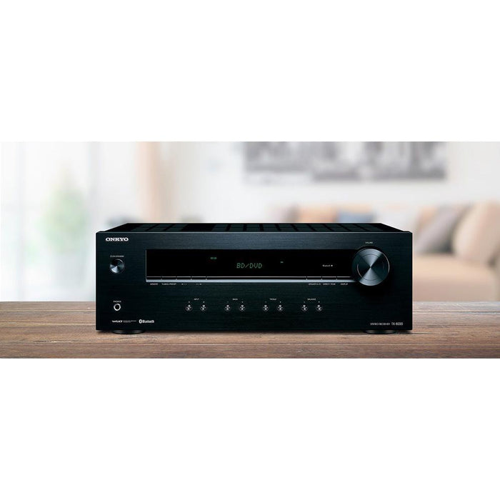 Onkyo TX-8220 Stereo Receiver with Built-In Bluetooth - Open Box