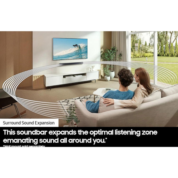 Samsung HW-T400 2.0 Channel Sound bar with Built-in Woofer (Factory Refurbished)