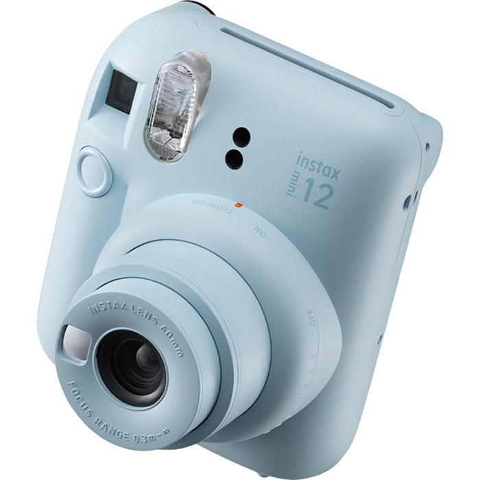 Fujifilm Instax Mini 12 Instant Camera, Pastel Blue (16806248) - Open Box