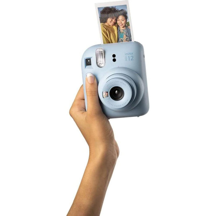 Fujifilm Instax Mini 12 Instant Camera, Pastel Blue (16806248) - Open Box
