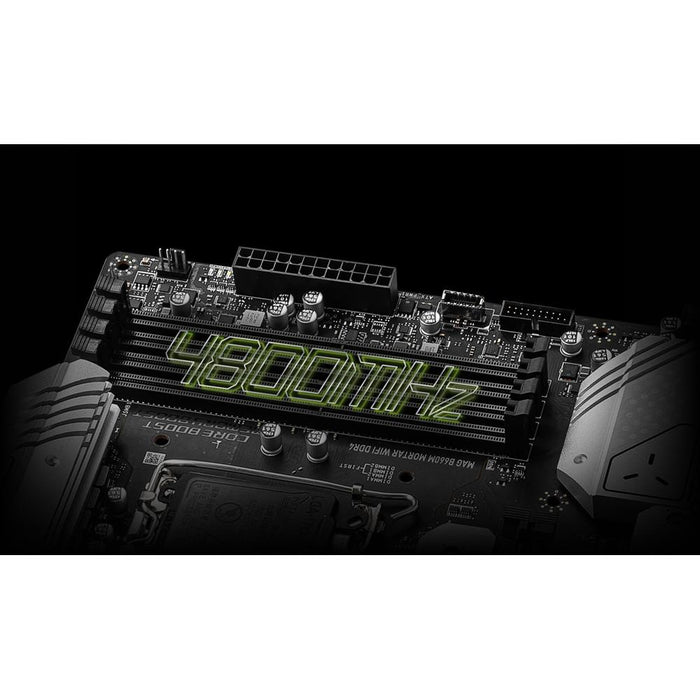 MSI MAG B660M MORTAR WIFI DDR4 SDRAM HDMI Gaming Motherboard- B660MMOD4 - Open Box