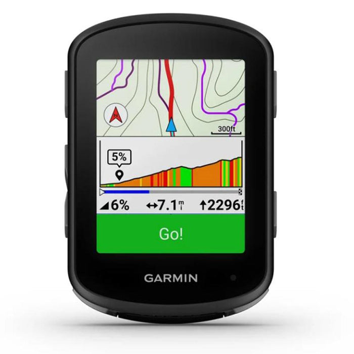 Garmin 010-02694-00 Edge 540, Compact GPS Cycling Computer w/ Deco Accessory Bundle
