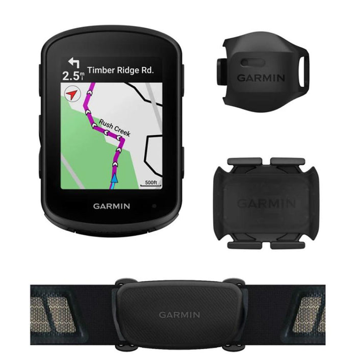 Garmin Edge 840, Compact GPS Cycling Computer w/ Sensor +Deco Accessory Bundle