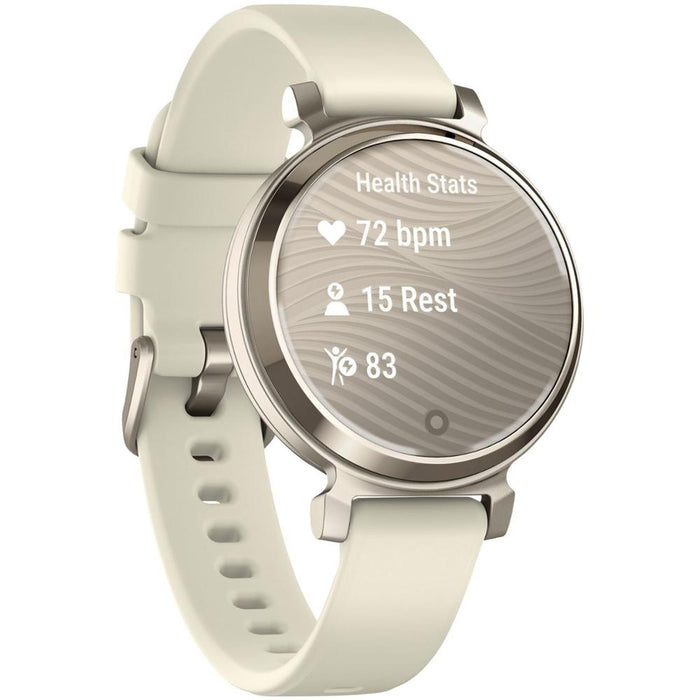 Garmin Lily 2 Smartwatch Cream Gold with Coconut Silicone Band