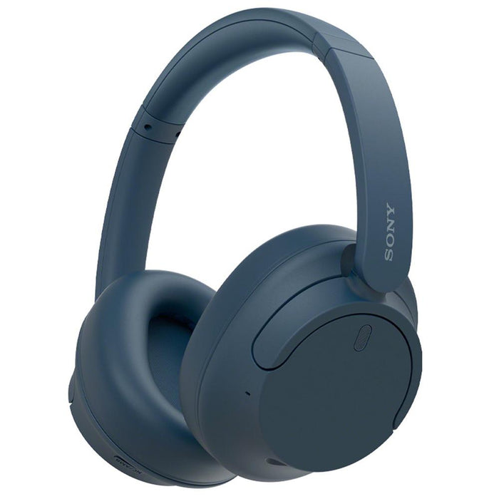 Sony Wireless Noise Cancelling Headphone, Midnight Blue, Refurb. +Accessories Bundle
