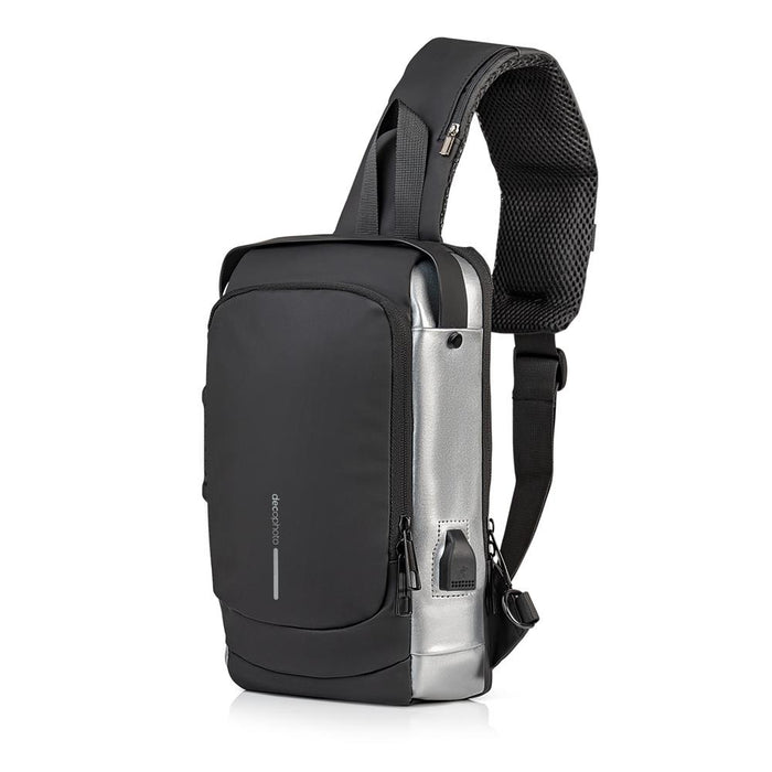 Sony SRSXE300 Portable Wireless Speaker, Black Bundles with Deco Sling Bag (Renewed)