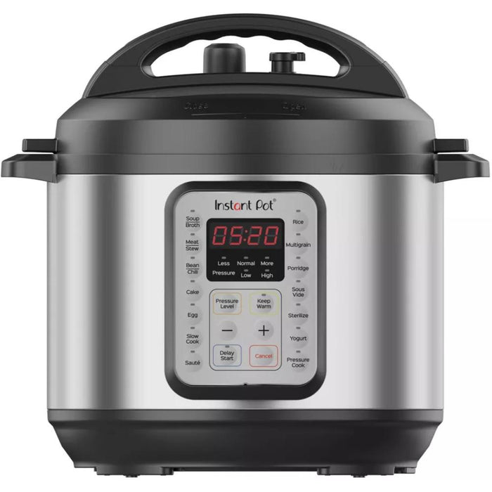 Instant Pot 6qt 9-in-1 Pressure Cooker (Renewed) + 2 Year Enhanced Protection Pack