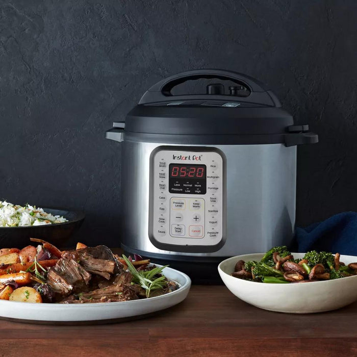Instant Pot 6qt 9-in-1 Pressure Cooker (Renewed) + 2 Year Enhanced Protection Pack