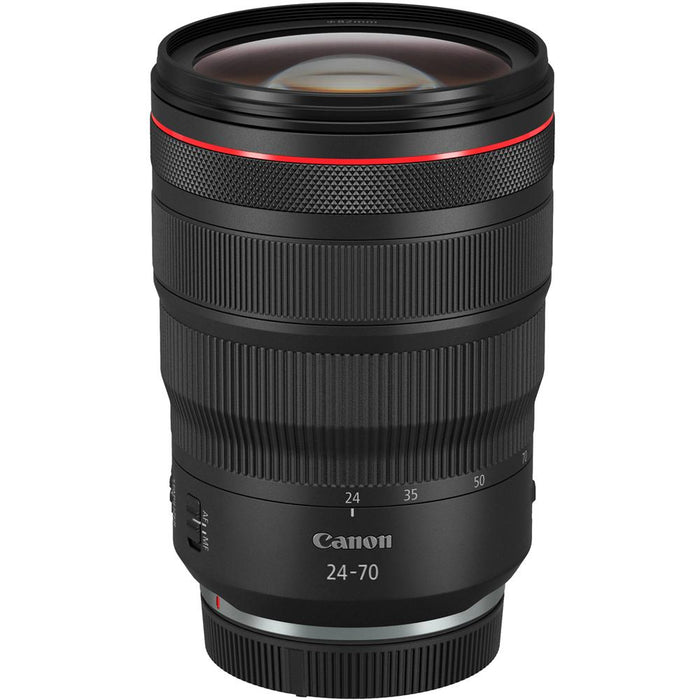 Canon 3680C002 RF 24-70mm F2.8L IS USM Lens w/ 7 Year Warranty Bundle