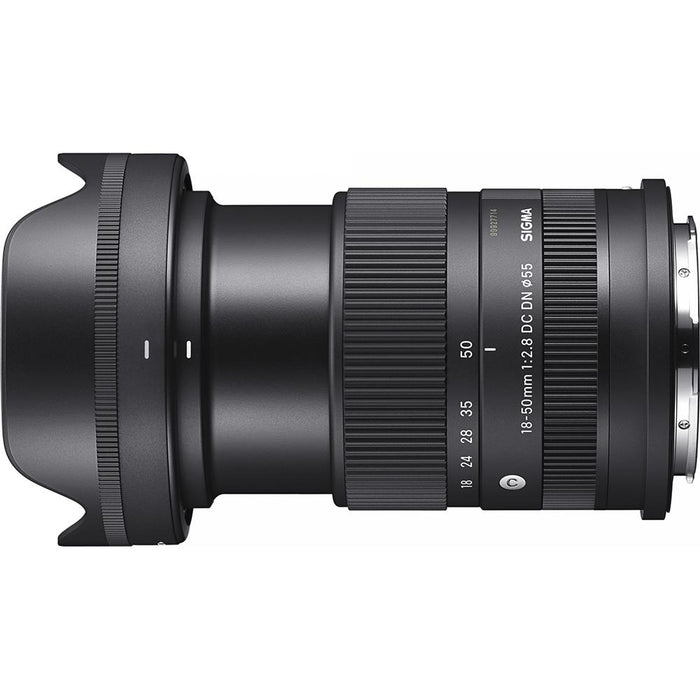 Sigma 18-50mm f/2.8 DC DN Contemporary APS-C Format Lens for Sony E-Mount 585965
