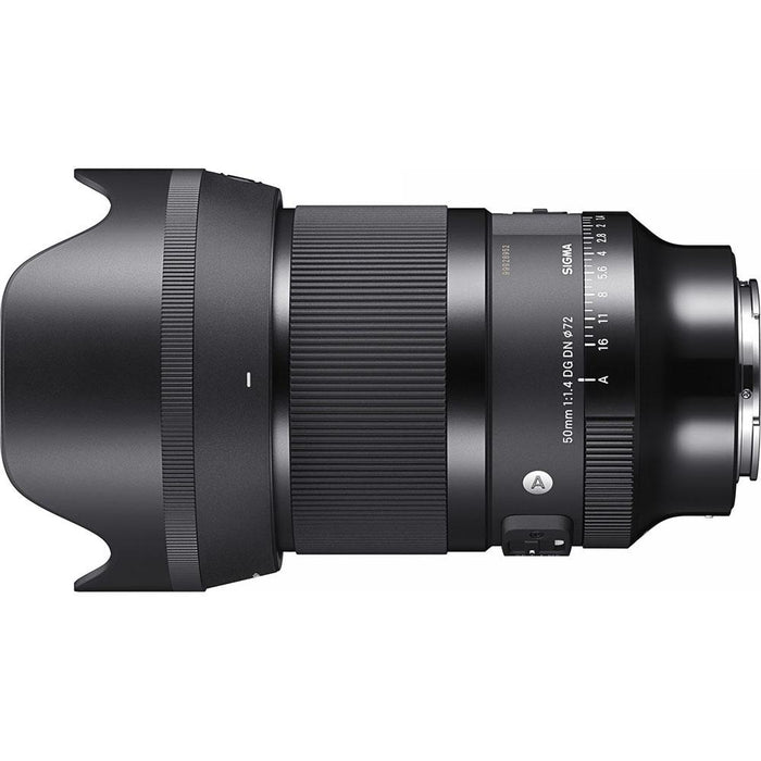 Sigma 50MM F1.4 DG DN Art Lens, Sony E-Mount - Open Box