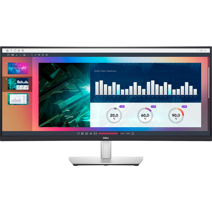 Dell P3421W 34" Curved Monitor (Item under review for Quality Control) - Open Box
