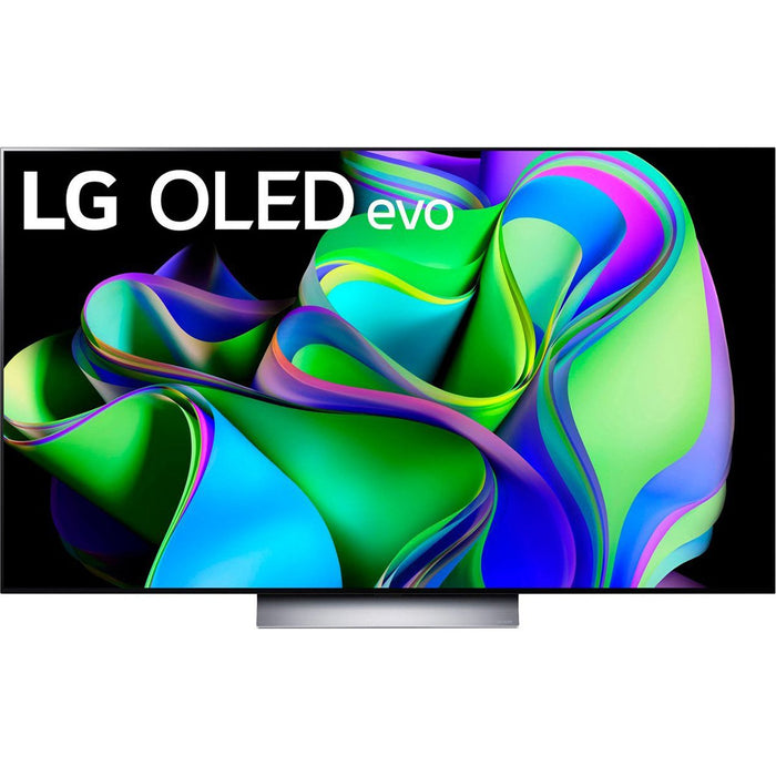 LG OLED evo C3 55-Inch HDR 4K Smart OLED TV (2023) - Refurbished - Open Box