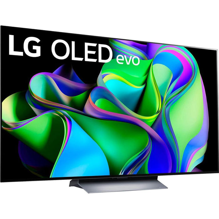 LG OLED evo C3 55-Inch HDR 4K Smart OLED TV (2023) - Refurbished - Open Box