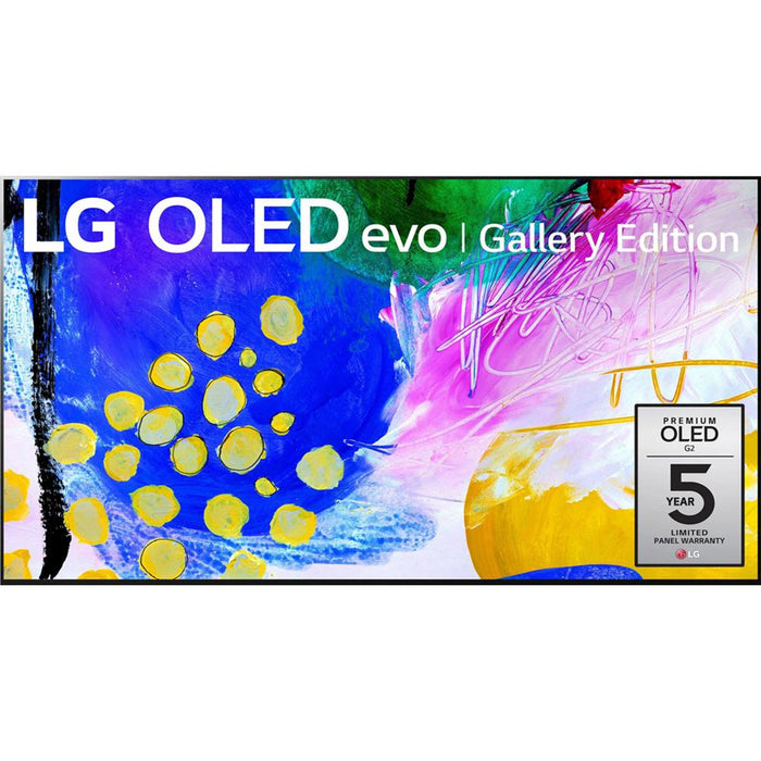 LG OLED55G2PUA 55-Inch HDR 4K Smart OLED TV - Refurbished - Open Box