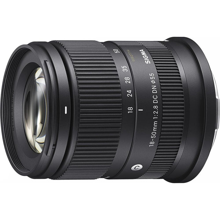 Sigma 18-50mm f/2.8 DC DN Contemporary APS-C Format Lens for Sony E-Mount - Open Box