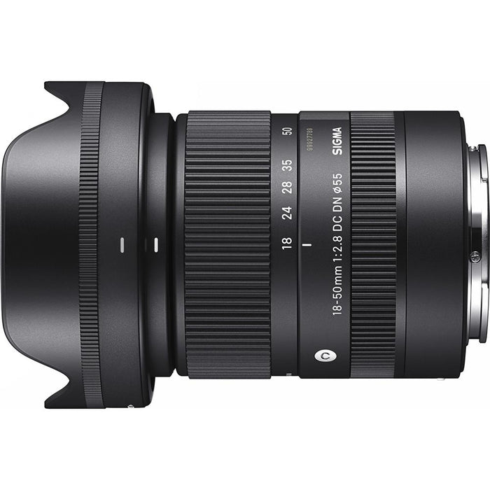 Sigma 18-50mm f/2.8 DC DN Contemporary APS-C Format Lens for Sony E-Mount - Open Box