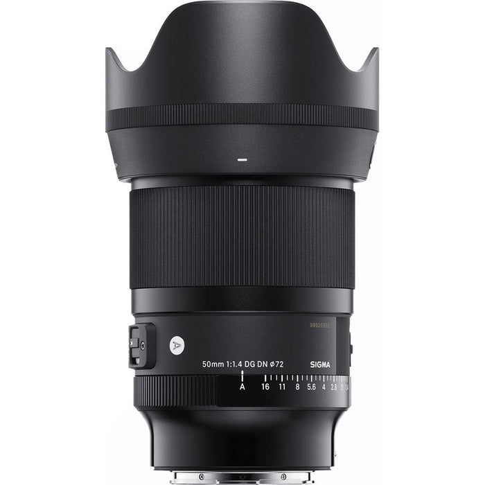 Sigma 50mm F1.4 DG DN Art Lens for Sony E-Mount - Open Box
