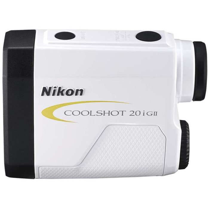 Nikon COOLSHOT 20i GII Golf Laser Rangefinder (Renewed) + 2 Year Protection Pack