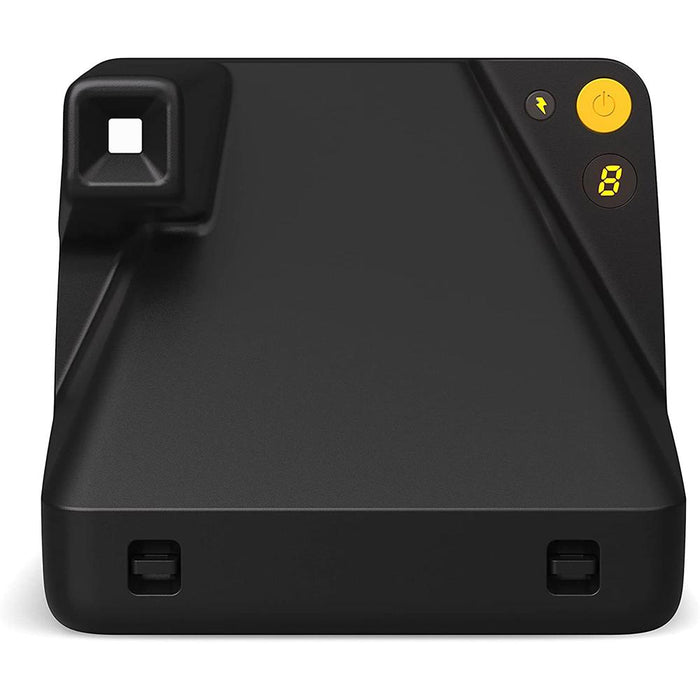 Polaroid Originals Now 2nd Gen I-Type Instant Camera, Black + 16 Color Film Bundle