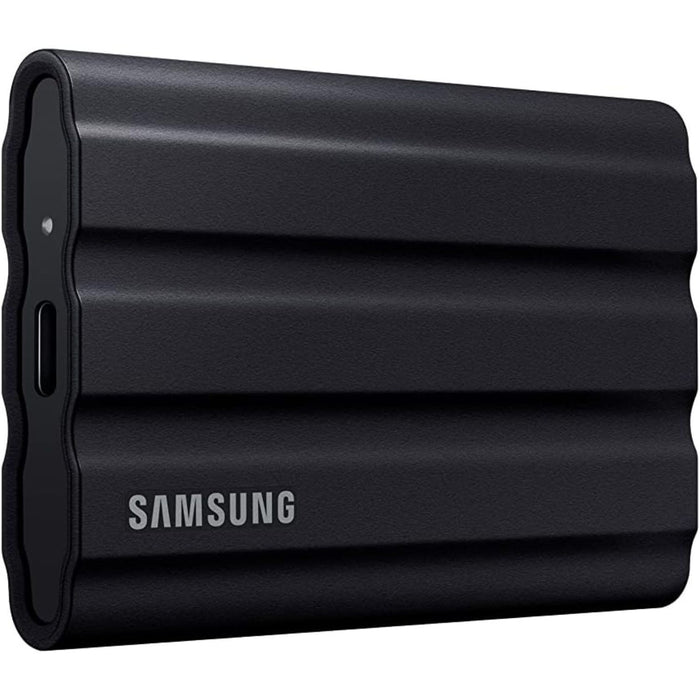 Samsung T7 4TB Shield Portable SSD, USB 3.2, Black (MU-PE4T0S)