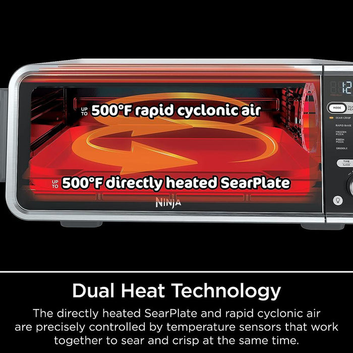 Ninja SP301 Foodi 13-in-1 Dual Heat Air Fry Oven 1800-watts, Refurbished, Open Box