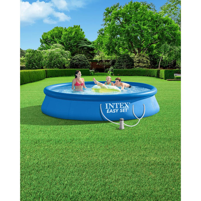 Intex Easy Set Inflatable Pool Set - (13' x 33"), 28141EH, Open Box