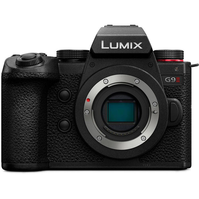 Panasonic LUMIX G9II Camera 25.2MP 12-60mm F2.8-4.0 Lens + 2x 64GB Card & Reader