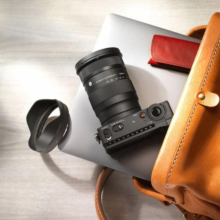 Sigma 16-28mm F2.8 DG DN Contemporary Lens for Sony E Mount + 128GB Memory Card Bundle
