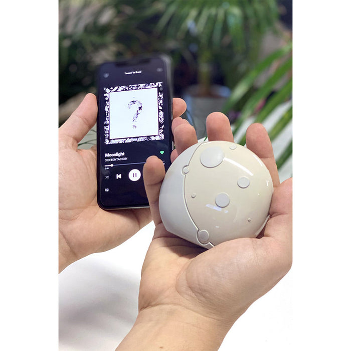 MojiPower Portable Bluetooth Speaker Moon MP-009-MO