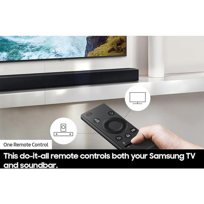 Samsung 2.0 Channel Sound bar with Built-in Woofer Renewed with 2 Year Warranty