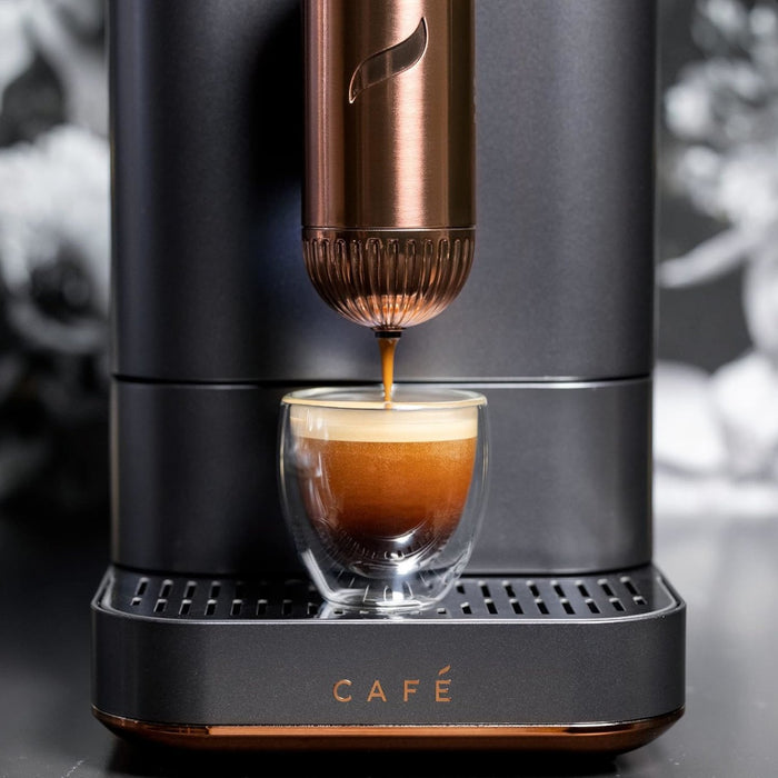 Cafe Affetto Automatic Espresso Machine, Wifi Compatible, Matte Black (Refurbished)
