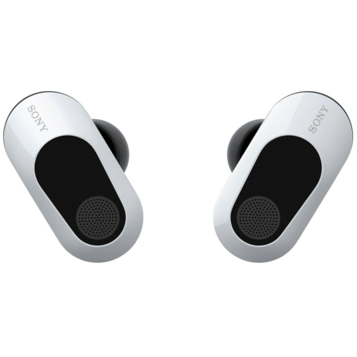 Sony INZONE Buds Truly Wireless Gaming Earbuds, White + Accessories + Warranty Bundle