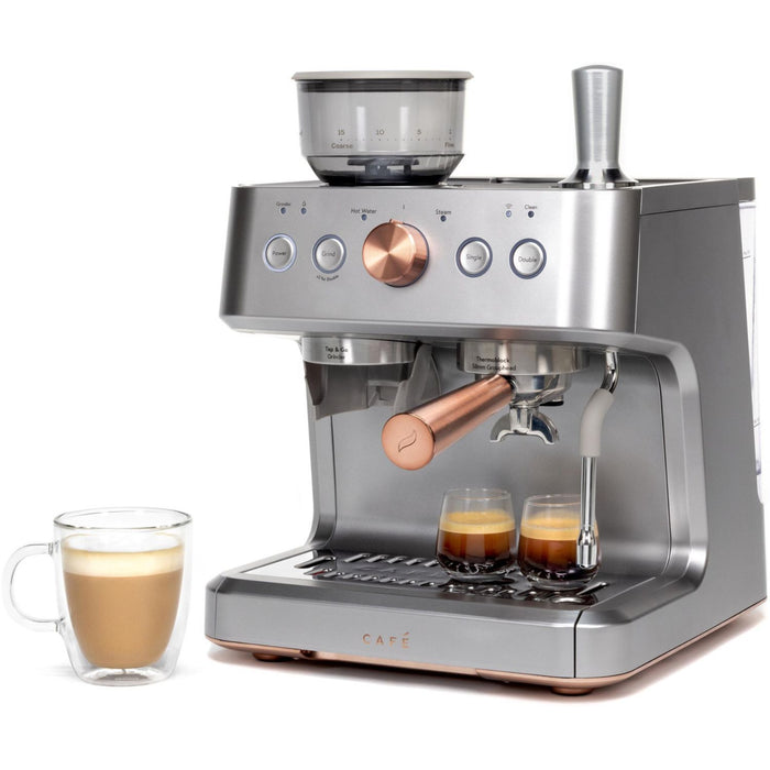 Cafe Bellissimo Semi Automatic Espresso Machine + Frother (Refurbished)