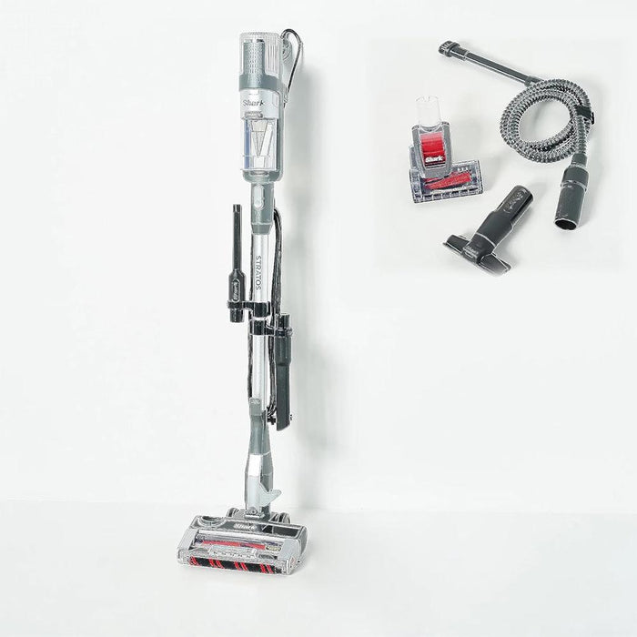 Shark Stratos Ultralight Corded Stick Vacuum Silver Renewed with 2 Year Warranty