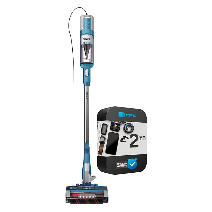 Shark Stratos Ultralight Corded Stick Vacuum Teal Renewed with 2 Year Warranty