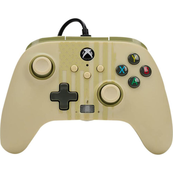 PowerA Enhanced Wired Controller for Xbox Series X/S - Desert Ops - Open Box