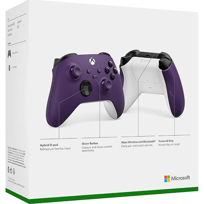 Microsoft Xbox Wireless Controller, Astral Purple - Open Box