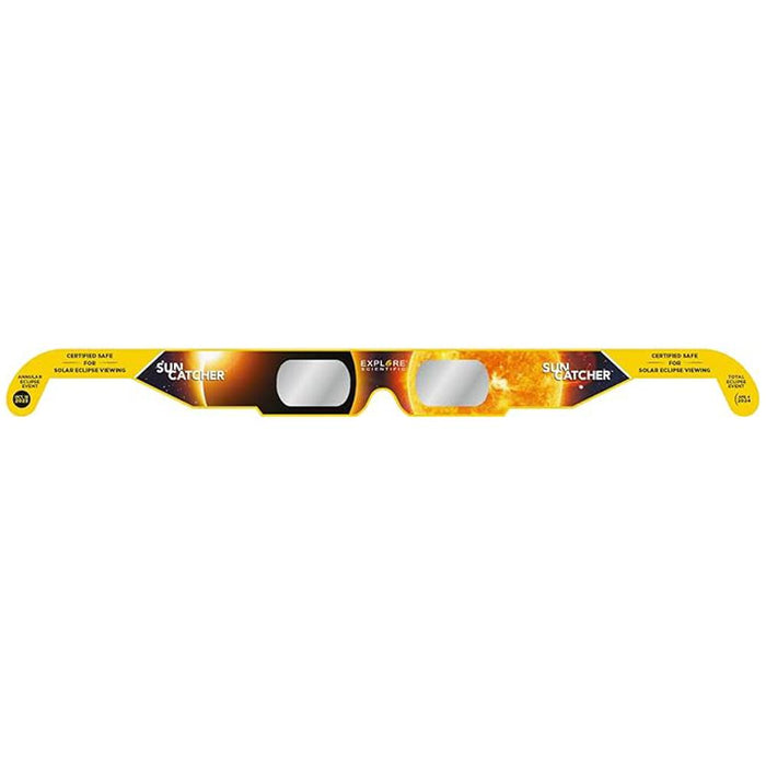 Explore Scientific Sun Catcher Solar Eclipse Glasses - Certified Safe (2 Pack)