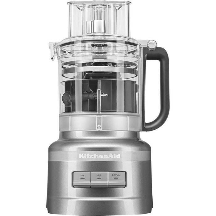 KitchenAid 13-Cup All In One Food Processor, Contour Silver - Open Box