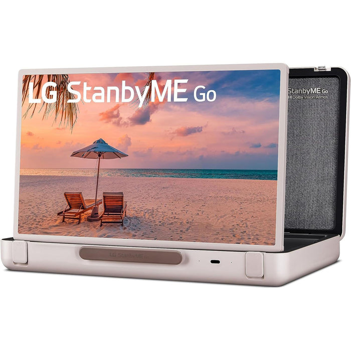 LG StanbyME Go 27 Inch Briefcase Design Touch Screen - 27LX5QKNA