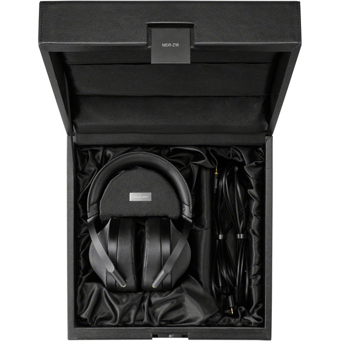 Sony MDR-Z1R Signature Closed Dynamic Hi-Res Headphones w/ Case, Black