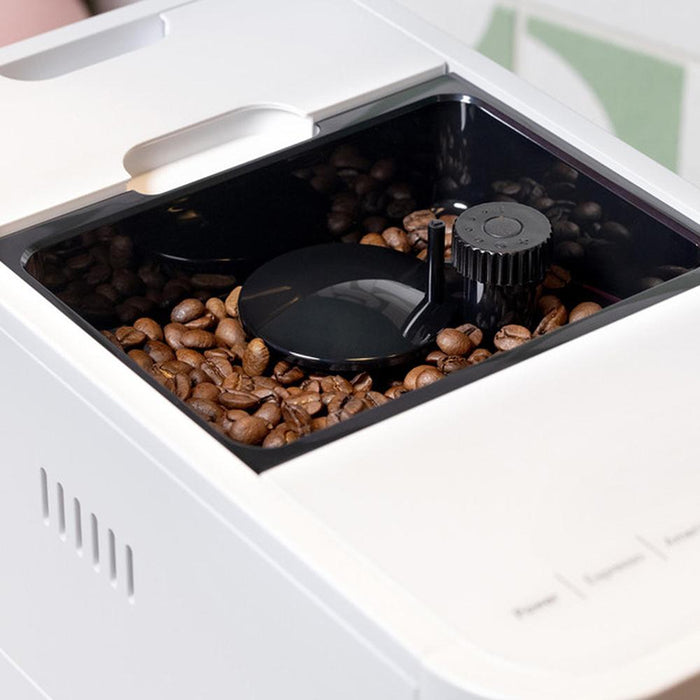 Cafe Affetto Automatic Espresso Machine, Milk Frother, White, 1.2L, C7CEBBS4RW3