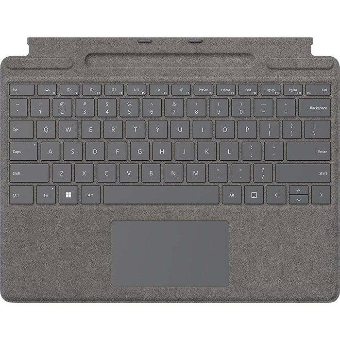 Microsoft Surface Pro Signature Keyboard with Surface Slim Pen 2, Platinum - Open Box