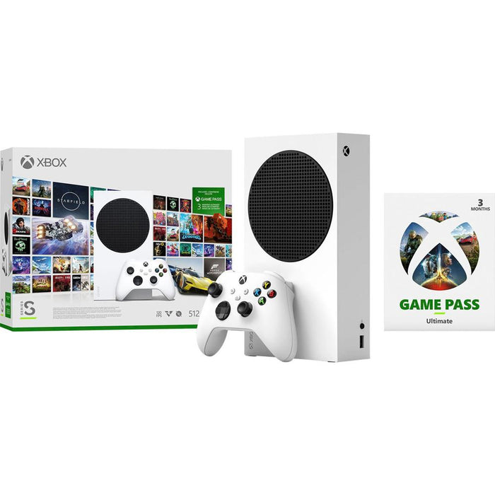 Microsoft Series S 512 GB - Starter Bundle with 3 Month Game Pass  - Open Box