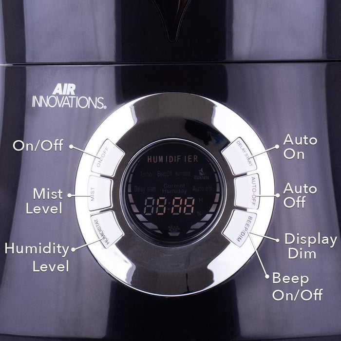 Air Innovations MH-901DA Ultrasonic Cool Mist Digital Humidifier With Aromatherapy - Open Box