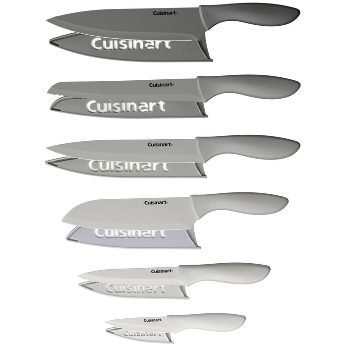 Cuisinart 54CCP-11BK 11pc Ceramica XT Non-Stick Cookware Set w/ Cuisinart 12pc Knife Set
