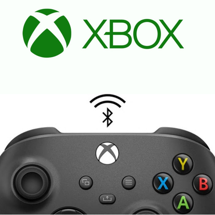 Microsoft Xbox Wireless Controller w/ USB-C Cable for PC, Carbon Black, 1V8-00001 (2-Pack)