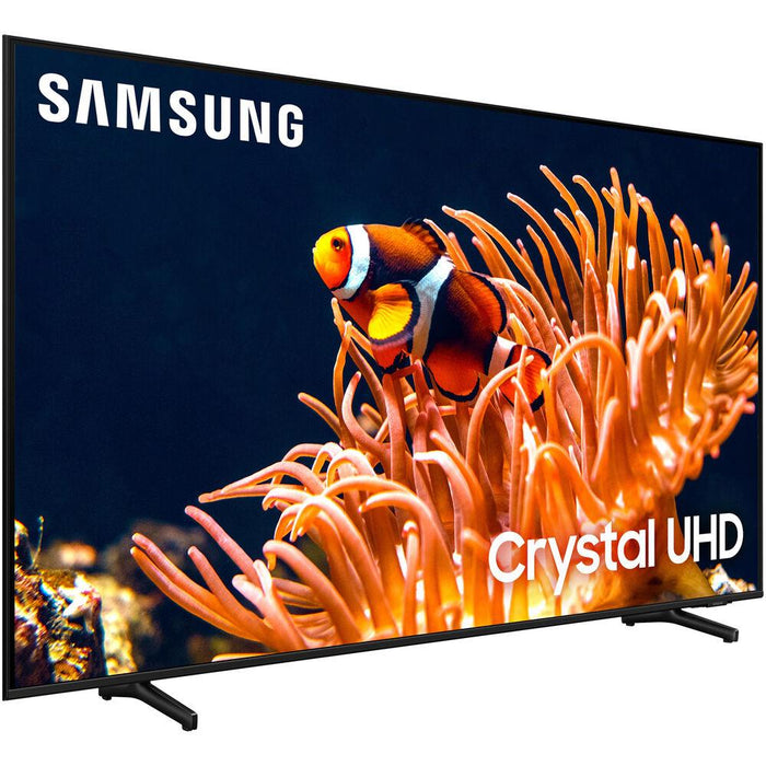 Samsung 85" DU8000 Crystal UHD LED 4K Smart TV (2024) with Movies Streaming Pack