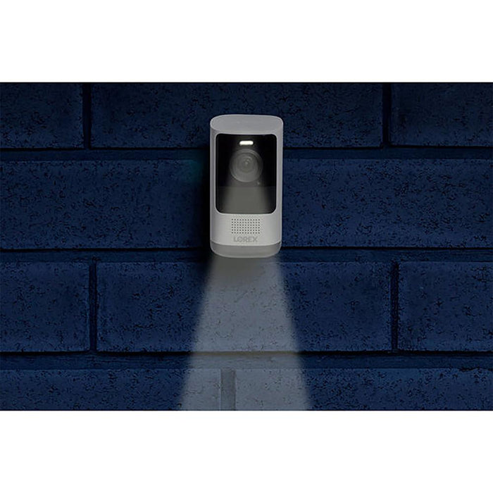 Lorex 2K Wire-Free Battery Operated Security System - Renewed